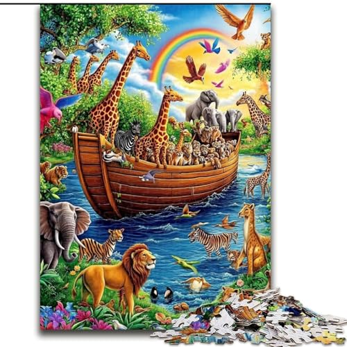 1000-teiliges Puzzle für Erwachsene, Geschenke zur Tierwelt, für Kinder ab 14 Jahren, Denkspiel, Weihnachts- und Geburtstagsgeschenke (Größe 26x38cm) von LYXIANY
