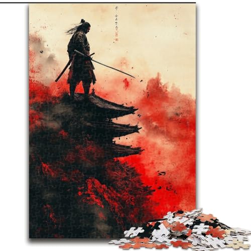 1000-teiliges Puzzle für Erwachsene, Japanisches Ninja-Puzzle, anspruchsvolles Denkspiel für Teenager, perfekt als Heimdekoration oder Geschenk (Größe 50x75cm) von LYXIANY