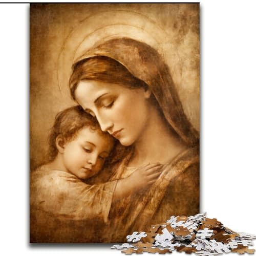 1000-teiliges Puzzle für Erwachsene, Jesus-Denkspiel, Lernspiel zum Geburtstag, Weihnachten, für 14-Jährige, 50x75cm 1000-teiliges Puzzle für Erwachsene, Jesus-Denkspiel, Lernspiel zum Geburtstag, Weihnachten, für 14-Jährige, 50x75cm von LYXIANY
