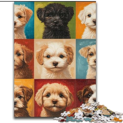 1000-teiliges Puzzle für Erwachsene, Kätzchen-Collage, geeignet für Kinder ab 14 Jahren, Lernspiele für zu Hause, DIY-Spielzeug, Kunstwerk, Geschenk (Größe 50x75cm) von LYXIANY