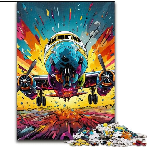 1000-teiliges Puzzle für Erwachsene, Kunstflugzeug, 1000-teiliges Puzzle für Erwachsene, interaktives Familienspiel, Denksportgeschenk, Lernspielzeug, 26x38cm 1000-teiliges Puzzle für Erwachsene, Kunstflugzeug, 1000-teiliges Puzzle für Erwachsene, interaktives Familienspiel, Denksportgeschenk, Lernspielzeug, 26x38cm von LYXIANY