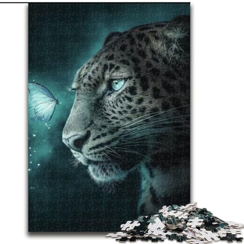 1000-teiliges Puzzle für Erwachsene, Leoparden-Puzzle, 1000 Teile für Erwachsene, anspruchsvolles DIY-Denkspiel für Teenager, Größe 38x26cm 1000-teiliges Puzzle für Erwachsene, Leoparden-Puzzle, 1000 Teile für Erwachsene, anspruchsvolles DIY-Denkspiel für Teenager, Größe 38x26cm von LYXIANY