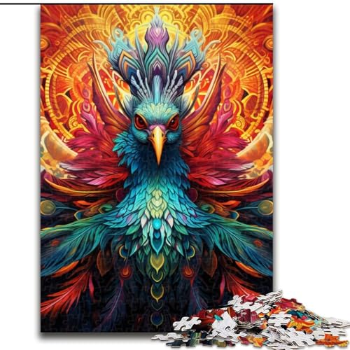 1000-teiliges Puzzle für Erwachsene, Pfau, 1000 Teile, Puzzle für Erwachsene, interaktives Familienspiel, Denksportaufgabe, Geschenk, Lernspielzeug, 26x38cm 1000-teiliges Puzzle für Erwachsene, Pfau, 1000 Teile, Puzzle für Erwachsene, interaktives Familienspiel, Denksportaufgabe, Geschenk, Lernspielzeug, 26x38cm von LYXIANY