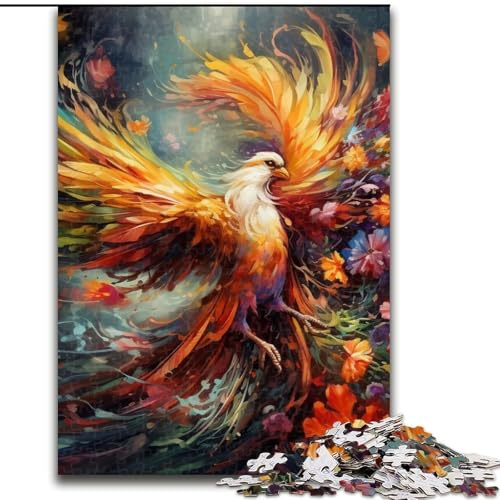 1000-teiliges Puzzle für Erwachsene, Phoenix-Papppuzzle, 26x38cm, für Teenager und Jugendliche, ideales Geburtstags 1000-teiliges Puzzle für Erwachsene, Phoenix-Papppuzzle, 26x38cm, für Teenager und Jugendliche, ideales Geburtstags von LYXIANY