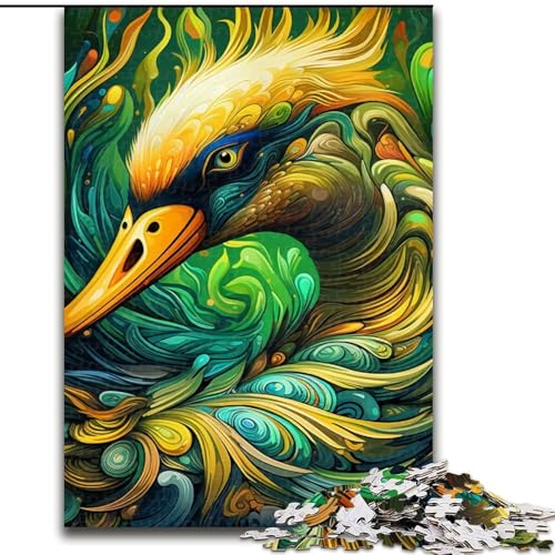 1000-teiliges Puzzle für Erwachsene, Schwarzer Schwan, Holzpuzzle, 50x75cm, Familie und Freunde, geeignet für Kinder ab 14 Jahren 1000-teiliges Puzzle für Erwachsene, Schwarzer Schwan, Holzpuzzle, 50x75cm, Familie und Freunde, geeignet für Kinder ab 14 Jahren von LYXIANY