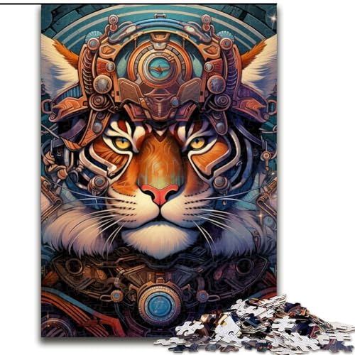 1000-teiliges Puzzle für Erwachsene, Tiger-Krieger, 1000-teiliges Puzzle für Erwachsene, interaktives Familienspiel, Denksportaufgabe, Geschenk, Lernspielzeug, 26x38cm 1000-teiliges Puzzle für Erwachsene, Tiger-Krieger, 1000-teiliges Puzzle für Erwachsene, interaktives Familienspiel, Denksportaufgabe, Geschenk, Lernspielzeug, 26x38cm von LYXIANY