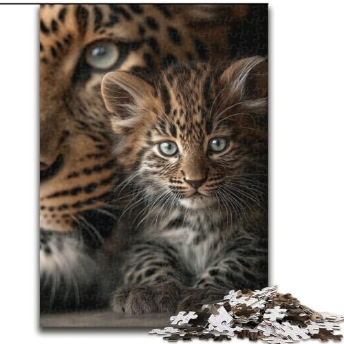 1000-teiliges Puzzle für Erwachsene, Tiger- und Katzen-Denkspiel, Lernspiel für Geburtstag, Weihnachten, für 14-Jährige, 50x75cm 1000-teiliges Puzzle für Erwachsene, Tiger- und Katzen-Denkspiel, Lernspiel für Geburtstag, Weihnachten, für 14-Jährige, 50x75cm von LYXIANY