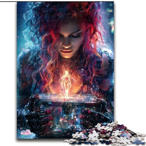1000-teiliges Puzzle für Erwachsene, Traumfrau, Denkspiel, Lernspiel zum Geburtstag, Weihnachten, für Kinder ab 14 Jahren, 26x38cm von LYXIANY