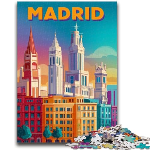 1000-teiliges Puzzle für Erwachsene, Weltposter, Lernspielzeug, einzigartige Heimdekoration und Geschenke für Kinder ab 14 Jahren, 26x38cm 1000-teiliges Puzzle für Erwachsene, Weltposter, Lernspielzeug, einzigartige Heimdekoration und Geschenke für Kinder ab 14 Jahren, 26x38cm von LYXIANY