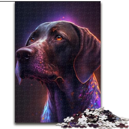 1000-teiliges Puzzle für Erwachsene, bunter Blitzhund, unmögliches Puzzle für Erwachsene, Größe 50x75cm, anspruchsvolles DIY-Denkspiel für Teenager 1000-teiliges Puzzle für Erwachsene, bunter Blitzhund, unmögliches Puzzle für Erwachsene, Größe 50x75cm, anspruchsvolles DIY-Denkspiel für Teenager von LYXIANY