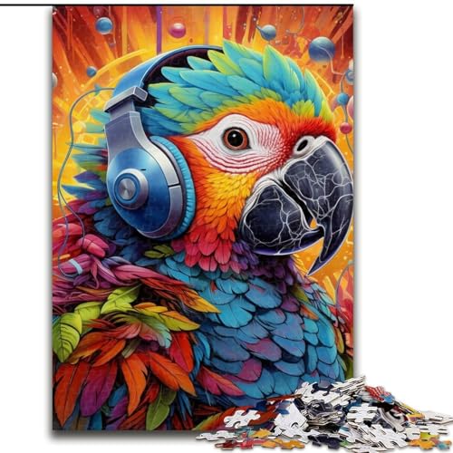 1000-teiliges Puzzle für Erwachsene, bunter Papagei, 1000 Teile, Puzzle für Erwachsene, interaktives Familienspiel, Denksportaufgabe, Geschenk, Lernspielzeug, 26x38cm 1000-teiliges Puzzle für Erwachsene, bunter Papagei, 1000 Teile, Puzzle für Erwachsene, interaktives Familienspiel, Denksportaufgabe, Geschenk, Lernspielzeug, 26x38cm von LYXIANY
