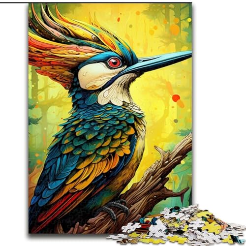 1000-teiliges Puzzle für Erwachsene, bunter Specht, 1000 Teile, Puzzle für Erwachsene, interaktives Familienspiel, Denksportaufgabe, Geschenk, Lernspielzeug, 50x75cm 1000-teiliges Puzzle für Erwachsene, bunter Specht, 1000 Teile, Puzzle für Erwachsene, interaktives Familienspiel, Denksportaufgabe, Geschenk, Lernspielzeug, 50x75cm von LYXIANY