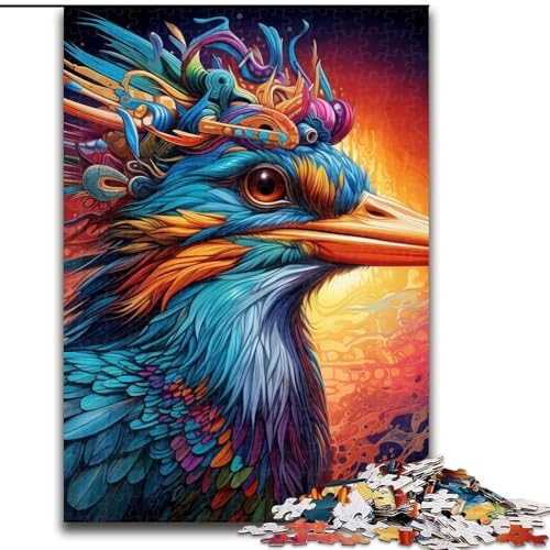 1000-teiliges Puzzle für Erwachsene, farbige Vögel, Puzzles für Erwachsene, perfekt für Halloween, Weihnachten, Geburtstagsgeschenk, 26x38cm 1000-teiliges Puzzle für Erwachsene, farbige Vögel, Puzzles für Erwachsene, perfekt für Halloween, Weihnachten, Geburtstagsgeschenk, 26x38cm von LYXIANY