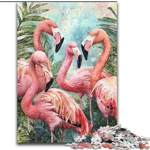 1000-teiliges Puzzle für Erwachsene, goldene Gitarre aus Holz, perfekt für Familienspaß an Geburtstagen, Weihnachten, Größe 50x75cm, spannende Aktivität für den Familienspieleabend von LYXIANY
