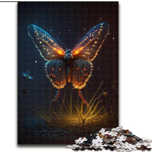 1000-teiliges Puzzle für Erwachsene, unrealistisches Schmetterlings-Holzpuzzle, Größe 50x75cm, Lernspielzeug für Teenager, Heimbüro-Dekoration 1000-teiliges Puzzle für Erwachsene, unrealistisches Schmetterlings-Holzpuzzle, Größe 50x75cm, Lernspielzeug für Teenager, Heimbüro-Dekoration von LYXIANY