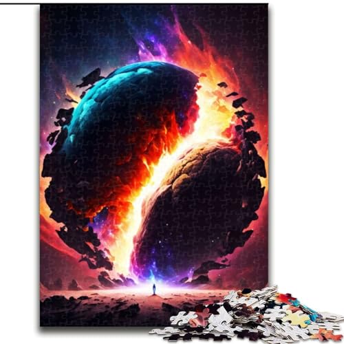 1000-teiliges Puzzle für Erwachsene Das Ende des Universums, Holzpuzzle, Größe 50x75cm, Lernspielzeug für Teenager, Dekoration für Zuhause und Büro 1000-teiliges Puzzle für Erwachsene Das Ende des Universums, Holzpuzzle, Größe 50x75cm, Lernspielzeug für Teenager, Dekoration für Zuhause und Büro von LYXIANY
