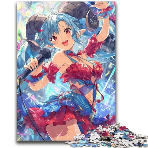 1000-teiliges Puzzle für Erwachsene und Jugendliche, Anime-Musik-Mädchen-Spielzeug, intellektuelles Spiel zur Heimdekoration, für Kinder ab 14 Jahren, 38x26cm 1000-teiliges Puzzle für Erwachsene und Jugendliche, Anime-Musik-Mädchen-Spielzeug, intellektuelles Spiel zur Heimdekoration, für Kinder ab 14 Jahren, 38x26cm von LYXIANY