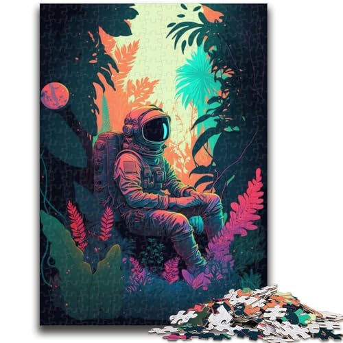 1000-teiliges Puzzle für Erwachsene und Jugendliche, Astronautenspielzeug, Denkspiel zur Heimdekoration, für Kinder ab 14 Jahren, 50x75cm von LYXIANY