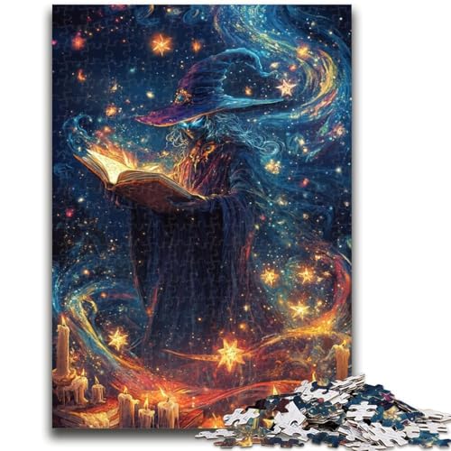 1000-teiliges Puzzle für Erwachsene und Jugendliche, Cosmic Wizard-Spielzeug, intellektuelles Spiel zur Heimdekoration, für Kinder ab 14 Jahren, 50x75cm 1000-teiliges Puzzle für Erwachsene und Jugendliche, Cosmic Wizard-Spielzeug, intellektuelles Spiel zur Heimdekoration, für Kinder ab 14 Jahren, 50x75cm von LYXIANY