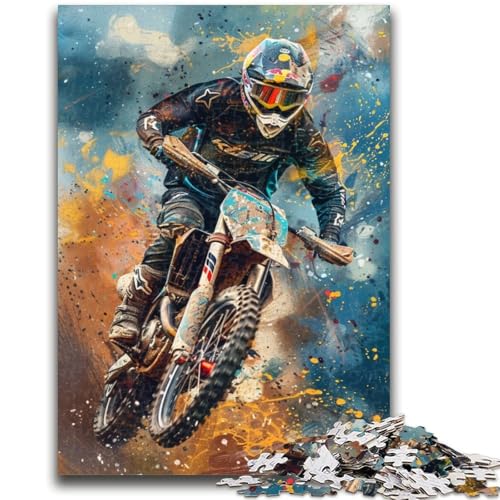 1000-teiliges Puzzle für Erwachsene und Jugendliche, Mountainbike-Spielzeug, Denkspiel zur Heimdekoration, für Kinder ab 14 Jahren, 50x75cm 1000-teiliges Puzzle für Erwachsene und Jugendliche, Mountainbike-Spielzeug, Denkspiel zur Heimdekoration, für Kinder ab 14 Jahren, 50x75cm von LYXIANY