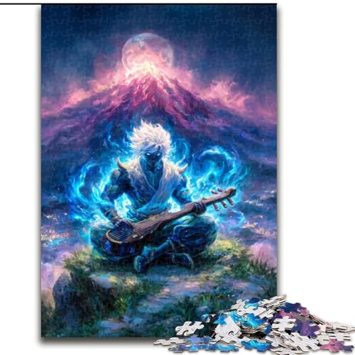 1000-teiliges Puzzle für Erwachsene und Jugendliche, Mysteriöser Gott, Quizspiel zur Stärkung der Liebe zwischen Paaren für Kinder ab 14 Jahren (Größe 50x75cm) von LYXIANY