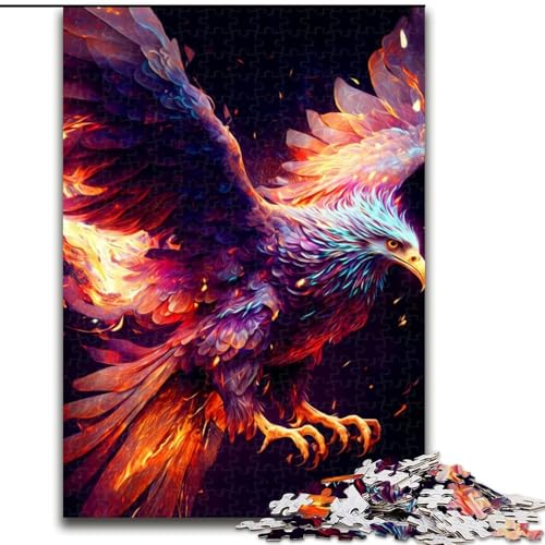1000-teiliges Puzzle für Erwachsene und Jugendliche, Phoenix, Quizspiel zur Stärkung der Liebe zwischen Paaren für Kinder ab 14 Jahren (Größe 50x75cm) von LYXIANY