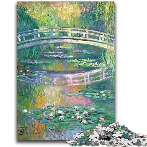 1000-teiliges Puzzle für Erwachsene und Jugendliche, Spring Bridge, Lernspielzeug, Familienspiele, Geschenke für Freunde und Familie, 50x75cm 1000-teiliges Puzzle für Erwachsene und Jugendliche, Spring Bridge, Lernspielzeug, Familienspiele, Geschenke für Freunde und Familie, 50x75cm von LYXIANY