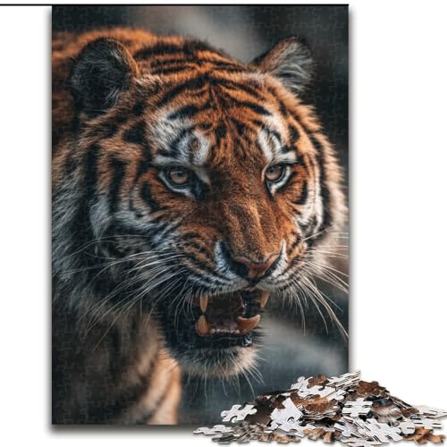 1000-teiliges Puzzle für Erwachsene und Jugendliche, Tiger, Quizspiel, Wanddekoration, einzigartige Geburtstags, 50x75cm 1000-teiliges Puzzle für Erwachsene und Jugendliche, Tiger, Quizspiel, Wanddekoration, einzigartige Geburtstags, 50x75cm von LYXIANY
