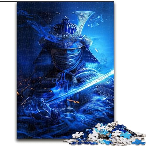 1000-teiliges Puzzle für Erwachsene und Jugendliche, japanischer Neon-Ninja, Quizspiel zur Stärkung der Liebe zwischen Paaren für Kinder ab 14 Jahren (Größe 26x38cm) von LYXIANY