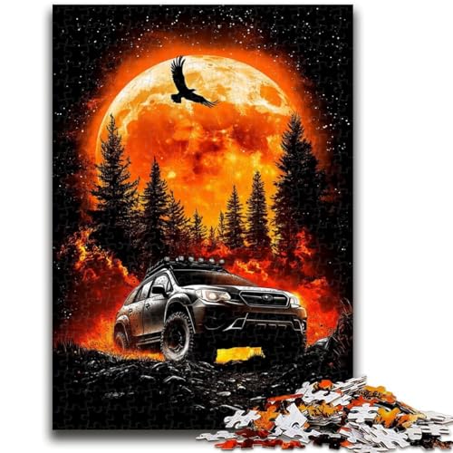 1000-teiliges Puzzle für Erwachsene und Jugendliche Cooles Sportwagen-Lernspiel für die ganze Familie ganze Familie Für Kinder ab 14 Jahren 50x75cm von LYXIANY