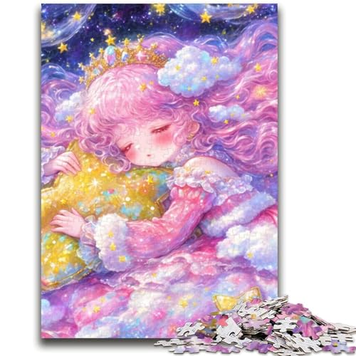 1000-teiliges Puzzle für Erwachsene und Teenager, Anime-Mädchen, Lernspielzeug, Spaß bei Aktivitäten zu Hause, Geburtstagsgeschenk, Reisegeschenke, 50x75cm von LYXIANY
