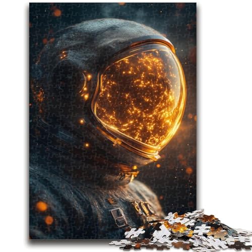 1000-teiliges Puzzle für Jugendliche und Erwachsene, Astronaut, ab 14 Jahren, Quizspiel, Spaß für zu Hause, Aktivitäten, Geburtstagsgeschenk, Reisegeschenke, 26x38cm von LYXIANY