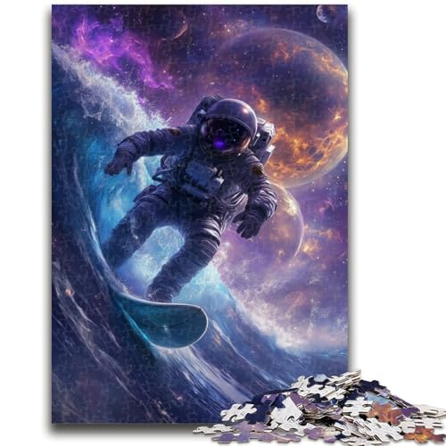 1000-teiliges Puzzle für Jugendliche und Erwachsene, Astronaut, ab 14 Jahren, Quizspiel, Spaß für zu Hause, Aktivitäten, Geburtstagsgeschenk, Reisegeschenke, 50x75cm 1000-teiliges Puzzle für Jugendliche und Erwachsene, Astronaut, ab 14 Jahren, Quizspiel, Spaß für zu Hause, Aktivitäten, Geburtstagsgeschenk, Reisegeschenke, 50x75cm von LYXIANY