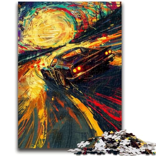 1000-teiliges Puzzle für Jugendliche und Erwachsene, Cooles Sportwagen-Denkspiel, Lernspiel für Geburtstag, Weihnachten, für 14-Jährige, 50x75cm 1000-teiliges Puzzle für Jugendliche und Erwachsene, Cooles Sportwagen-Denkspiel, Lernspiel für Geburtstag, Weihnachten, für 14-Jährige, 50x75cm von LYXIANY