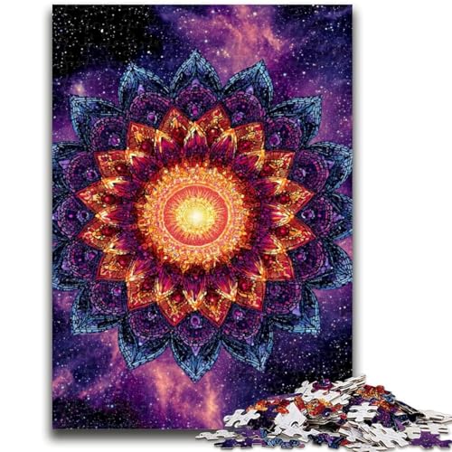 1000-teiliges Puzzle für Jugendliche und Erwachsene, Mandala-Denkspiel, Lernspiel für Geburtstag, Weihnachten, für 14-Jährige, 26x38cm von LYXIANY