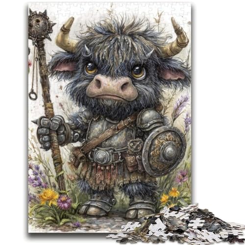 1000-teiliges Puzzle für Jugendliche und Erwachsene, süße Hochlandkuh, für Kinder ab 14 Jahren, Quizspiel, Spaß für zu Hause, Geburtstagsgeschenk, Reisegeschenke, 50x75cm 1000-teiliges Puzzle für Jugendliche und Erwachsene, süße Hochlandkuh, für Kinder ab 14 Jahren, Quizspiel, Spaß für zu Hause, Geburtstagsgeschenk, Reisegeschenke, 50x75cm von LYXIANY