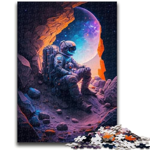 1000-teiliges Puzzle für Teenager, Astronauten-Denkspiel, Wanddekoration, einzigartige Geburtstags, 38x26cm 1000-teiliges Puzzle für Teenager, Astronauten-Denkspiel, Wanddekoration, einzigartige Geburtstags, 38x26cm von LYXIANY