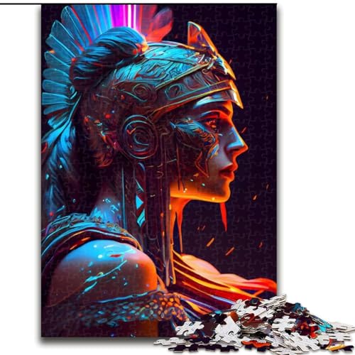 1000-teiliges Puzzle für Teenager, Athena, Spielzeug, Lernspiele, Stressabbau, tolle Geschenke und Spielzeuge (Größe 50x75cm) von LYXIANY
