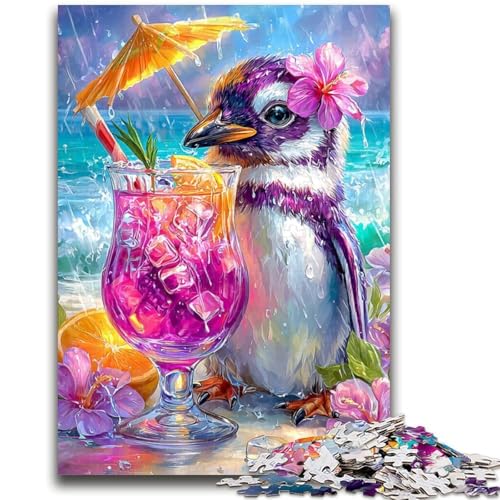 1000-teiliges Puzzle für Teenager, Baby-Pinguin, ab 14 Jahren, Quizspiel, Spaß bei Aktivitäten zu Hause, Geburtstagsgeschenk, Reisegeschenke, 50x75cm 1000-teiliges Puzzle für Teenager, Baby-Pinguin, ab 14 Jahren, Quizspiel, Spaß bei Aktivitäten zu Hause, Geburtstagsgeschenk, Reisegeschenke, 50x75cm von LYXIANY