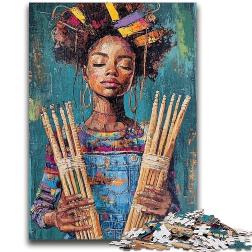 1000-teiliges Puzzle für Teenager, Bandauftritt, anspruchsvolles Spiel und Familienspiel, Lernspiel für Geburtstag, Weihnachten, 50x75cm von LYXIANY