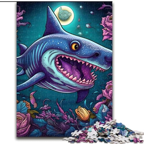 1000-teiliges Puzzle für Teenager, Deep Monster, Lernspiele, Heimdekoration, geeignet für die Schreibtischdekoration (Größe 26x38cm) von LYXIANY