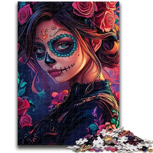 1000-teiliges Puzzle für Teenager, Fantasy-Skelett, Familienspiel, Stressabbau, schwierige Herausforderung, Wichtelgeschenke, 26x38cm 1000-teiliges Puzzle für Teenager, Fantasy-Skelett, Familienspiel, Stressabbau, schwierige Herausforderung, Wichtelgeschenke, 26x38cm von LYXIANY