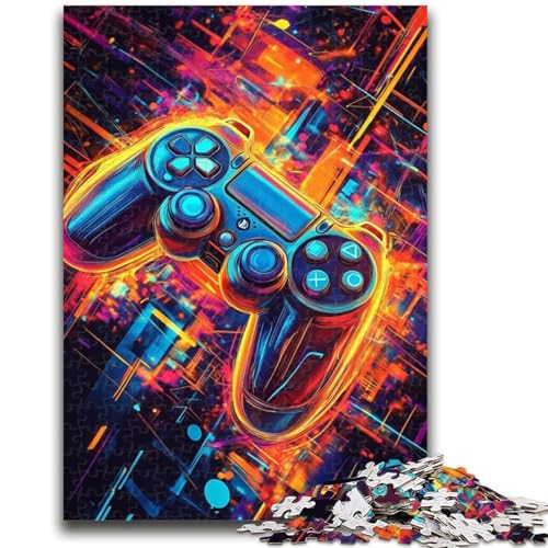 1000-teiliges Puzzle für Teenager, Gamecontroller für Kinder ab 14 Jahren, Quizspiel, Spaß für zu Hause, Geburtstagsgeschenk, Reisegeschenke, 26x38cm von LYXIANY