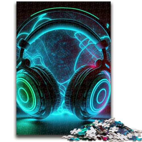 1000-teiliges Puzzle für Teenager, Geschenke, Live-Musik, Neon, Familienspaß ganze Familie, für Kinder ab 14 Jahren, 50x75cm 1000-teiliges Puzzle für Teenager, Geschenke, Live-Musik, Neon, Familienspaß ganze Familie, für Kinder ab 14 Jahren, 50x75cm von LYXIANY