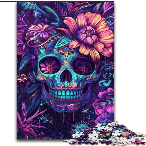 1000-teiliges Puzzle für Teenager, Geschenke, Skelett, Lernspielzeug, einzigartige Heimdekoration und Geschenke für Kinder ab 14 Jahren, 50x75cm von LYXIANY