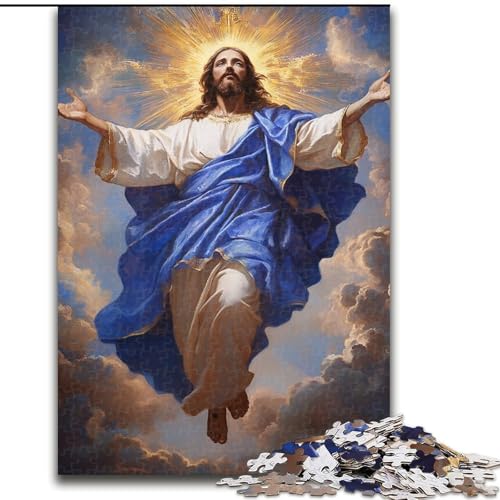 1000-teiliges Puzzle für Teenager, Geschenke Jesus, Spiele, Spielzeug, Geschenk, einzigartige Geburtstags- und Geschenkideen für Kinder ab 14 Jahren (Größe 50x75cm) von LYXIANY