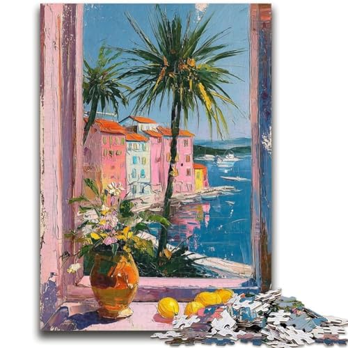 1000-teiliges Puzzle für Teenager, Ölgemälde-Kunst, für Kinder ab 14 Jahren, Quizspiel, Spaß bei Aktivitäten zu Hause, Geburtstagsgeschenk, Reisegeschenke, 26x38cm 1000-teiliges Puzzle für Teenager, Ölgemälde-Kunst, für Kinder ab 14 Jahren, Quizspiel, Spaß bei Aktivitäten zu Hause, Geburtstagsgeschenk, Reisegeschenke, 26x38cm von LYXIANY