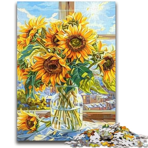 1000-teiliges Puzzle für Teenager, Rosen- und Sonnenblumenkunst, für Kinder ab 14 Jahren, unmögliches Spiel, Weihnachts- und Geburtstagsgeschenk, 26x38cm 1000-teiliges Puzzle für Teenager, Rosen- und Sonnenblumenkunst, für Kinder ab 14 Jahren, unmögliches Spiel, Weihnachts- und Geburtstagsgeschenk, 26x38cm von LYXIANY