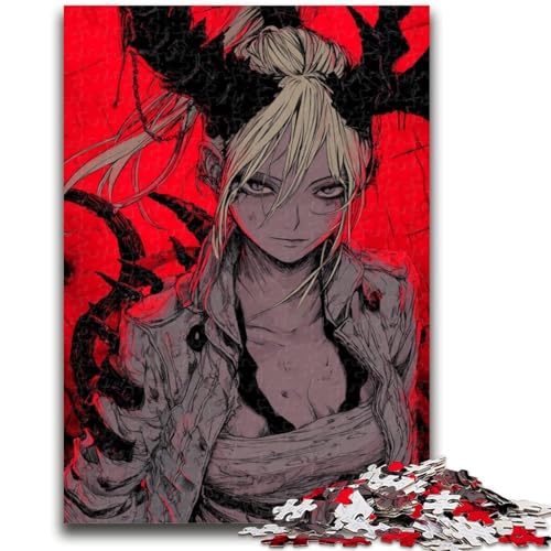 1000-teiliges Puzzle für Teenager, Teufelsmädchen, ab 14 Jahren, Quizspiel, Spaß für zu Hause, Aktivitäten, Geburtstagsgeschenk, Reisegeschenke, 26x38cm von LYXIANY
