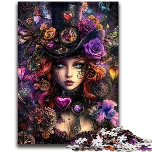 1000-teiliges Puzzle für Teenager, geheimnisvolle Hexe, ab 14 Jahren, Quizspiel, Spaß für zu Hause, Aktivitäten, Geburtstagsgeschenk, Reisegeschenke, 50x75cm 1000-teiliges Puzzle für Teenager, geheimnisvolle Hexe, ab 14 Jahren, Quizspiel, Spaß für zu Hause, Aktivitäten, Geburtstagsgeschenk, Reisegeschenke, 50x75cm von LYXIANY